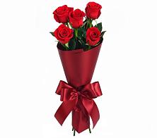 Букет 5 Красных роз Эдлесс Лав #REPLACE_PRED# Аромашево