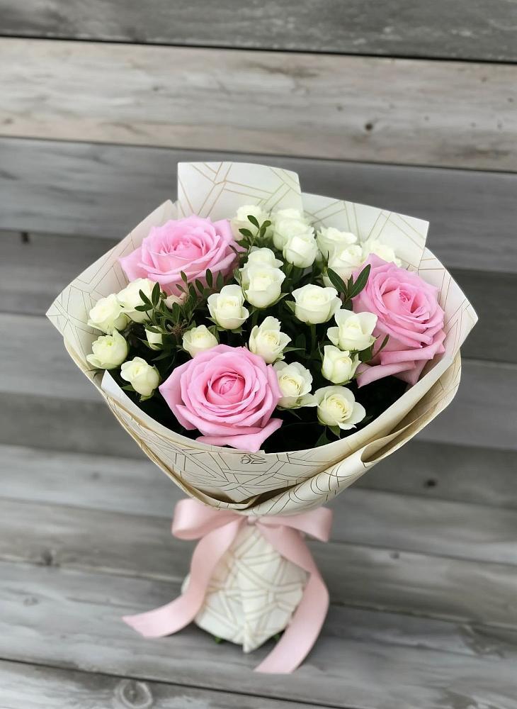 Букет цветов из: Розы в Аромашево