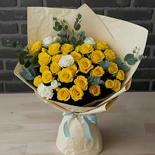 Букет цветов из:  Розы в Аромашево