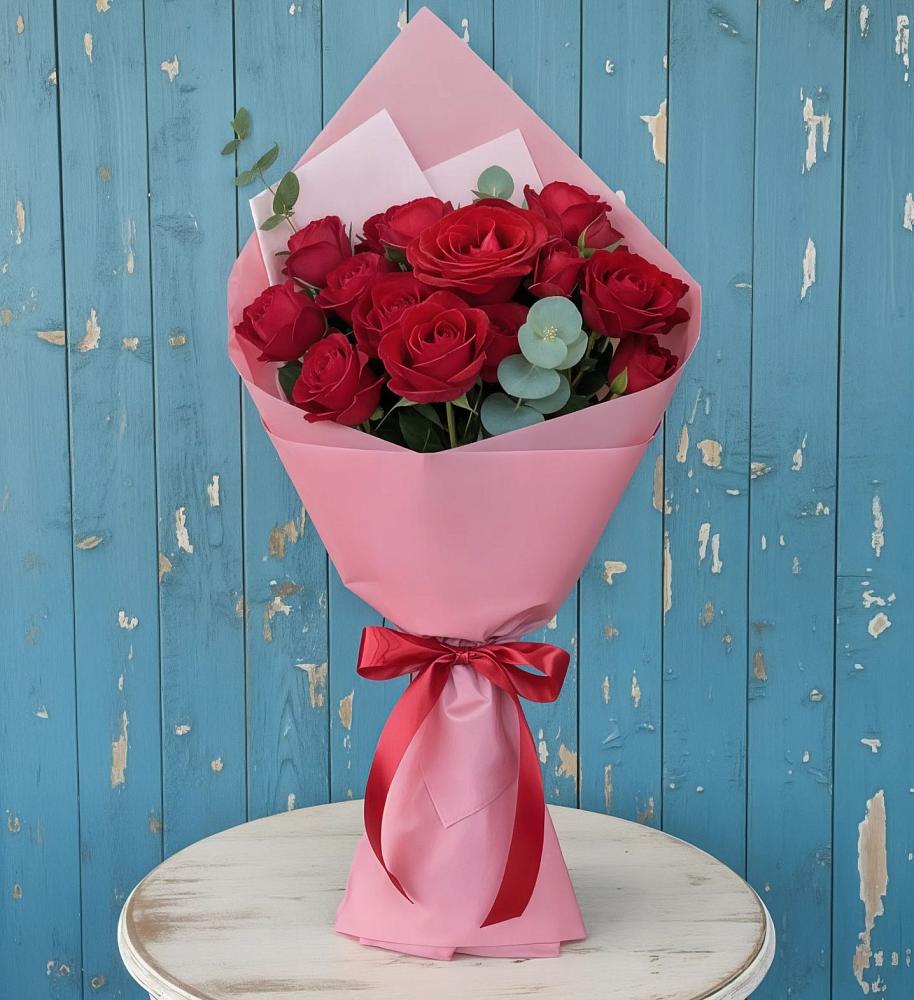 Букет цветов из: Розы в Аромашево