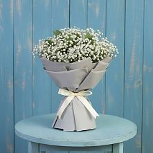 Букет цветов из:  Гипсофила в Аромашево