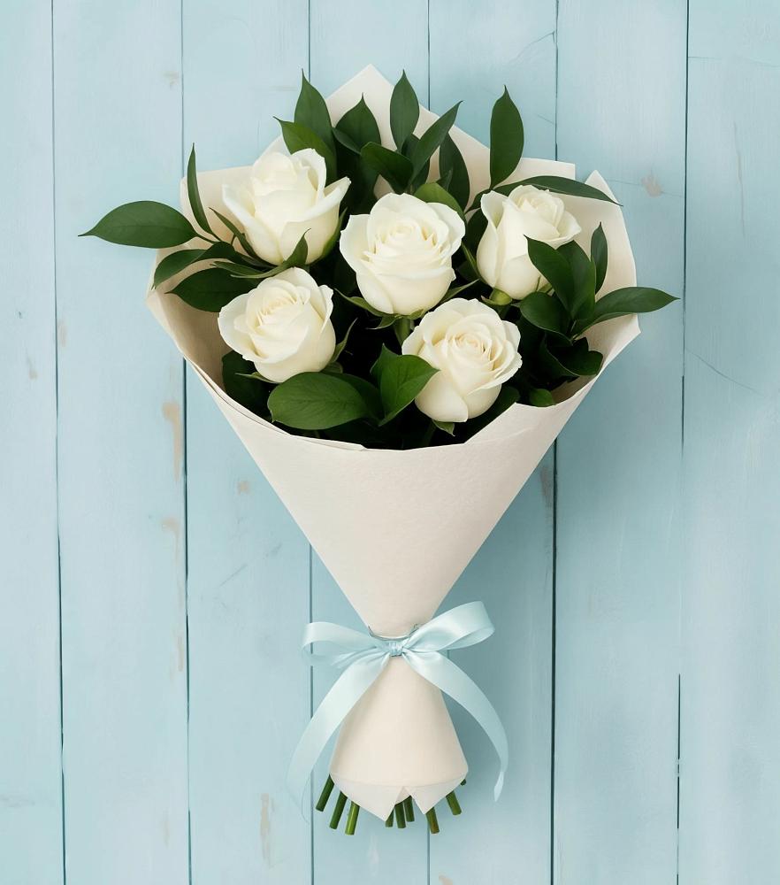 Букет цветов из: Розы в Аромашево