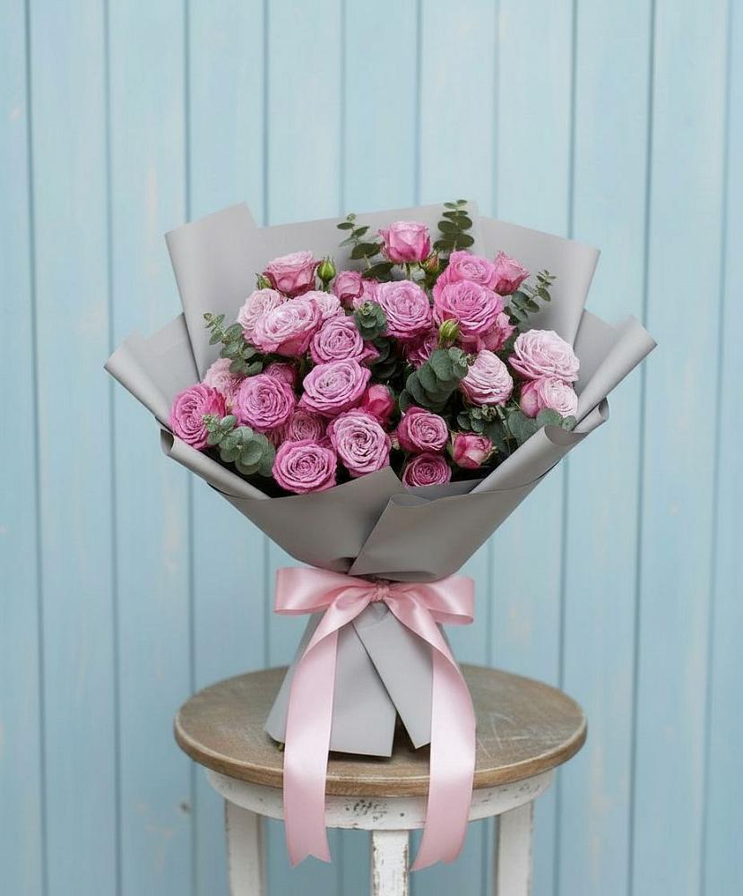 Букет цветов из: Розы в Аромашево