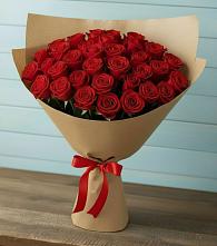 Букет Красные розы Милано в Аромашево