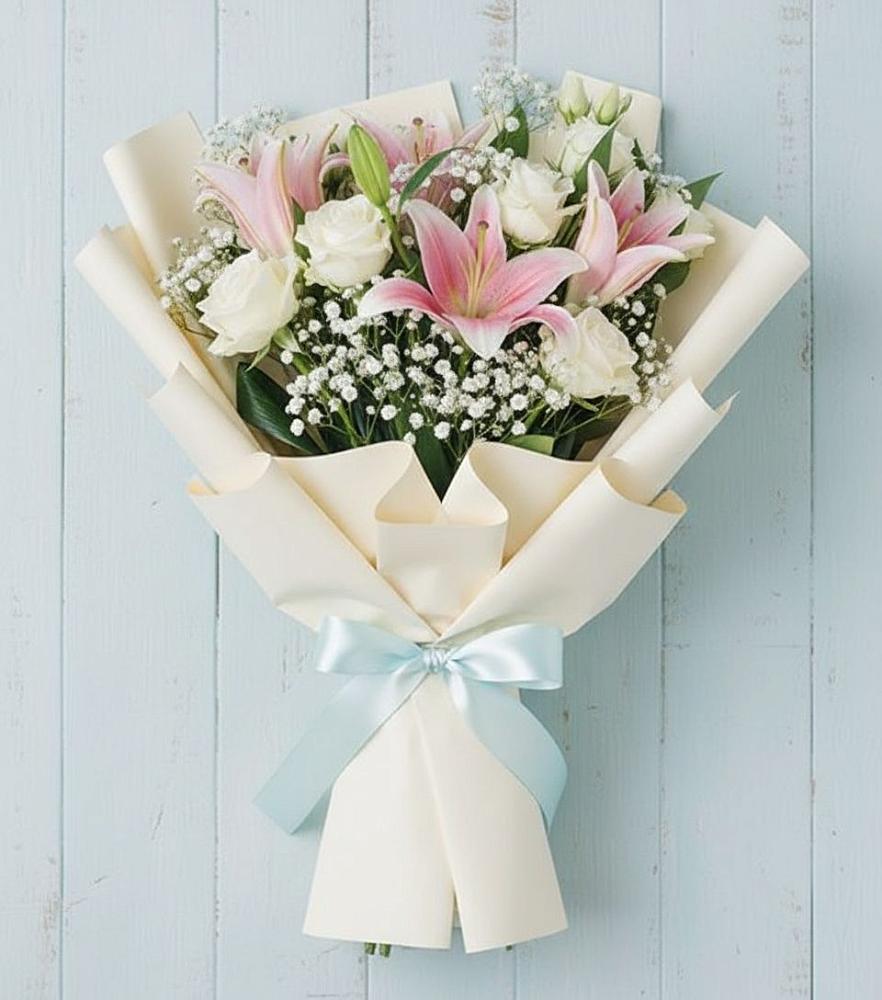 Букет цветов из: Лилии в Аромашево