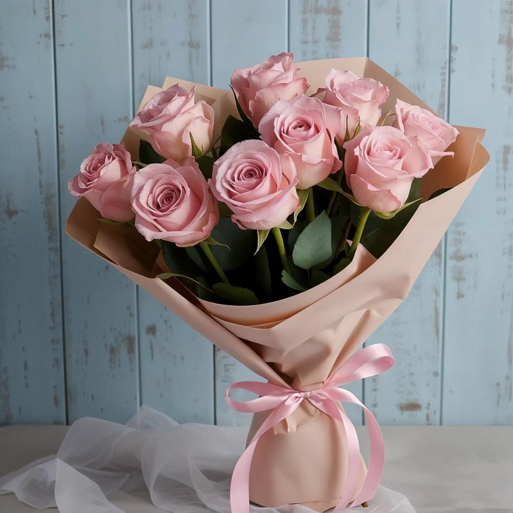 Букет цветов из: Розы в Аромашево