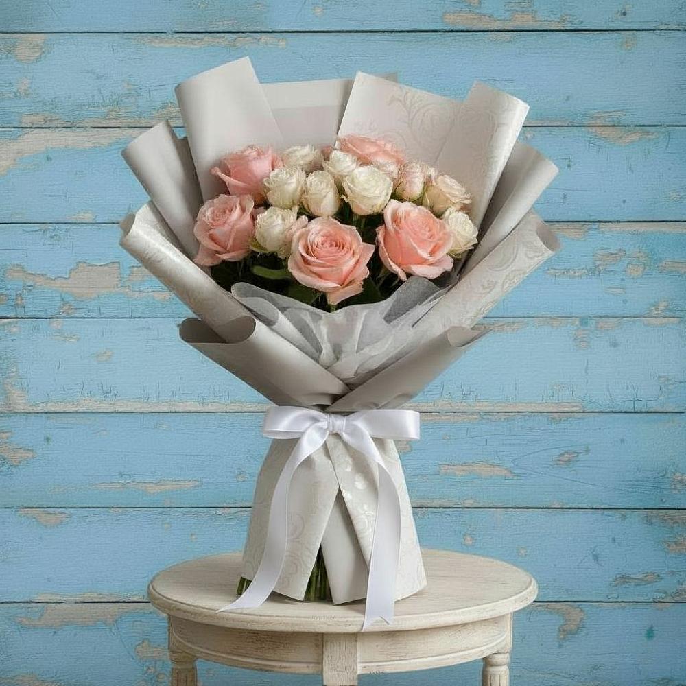 Букет цветов из: Розы в Аромашево