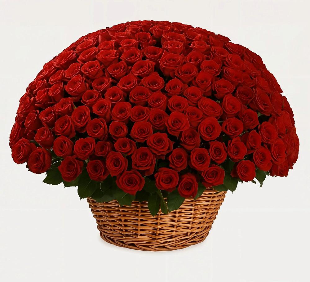 Премиум букет из: Розы в Аромашево