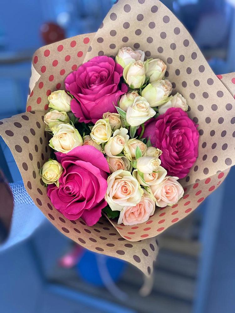 Букет цветов из: Розы в Аромашево