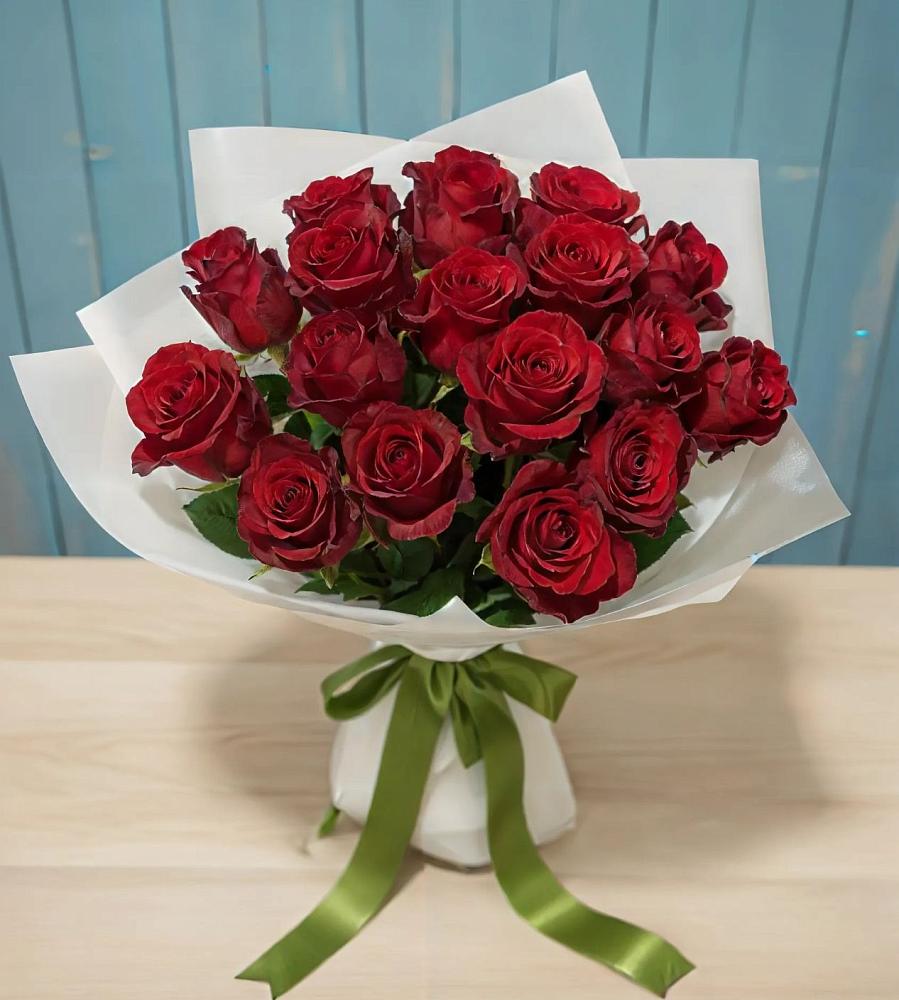 Букет Красные розы в Аромашево