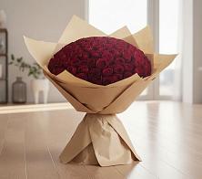 Букет 101 Красная роза в Аромашево