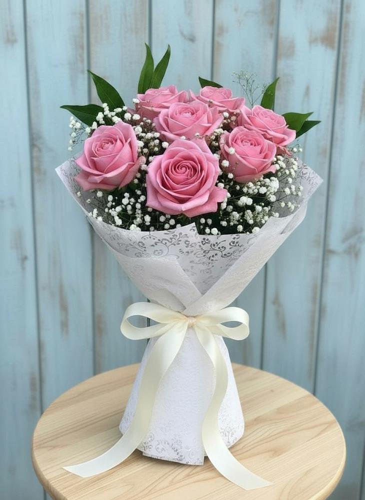 Букет цветов из: Розы в Аромашево