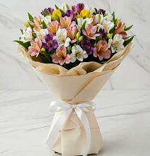 Букет цветов из:  Альстромерии #REPLACE_PRED# Аромашево