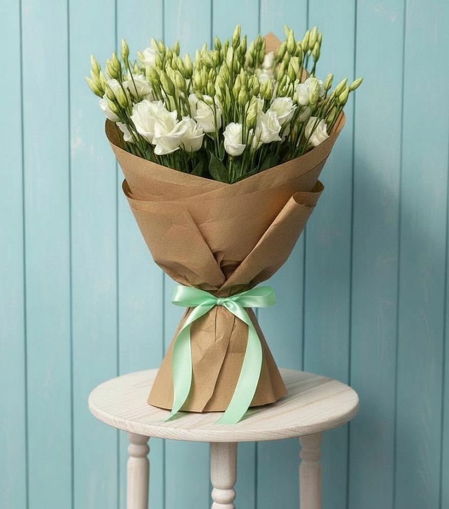 Букет цветов из: Лизиантусы в Аромашево