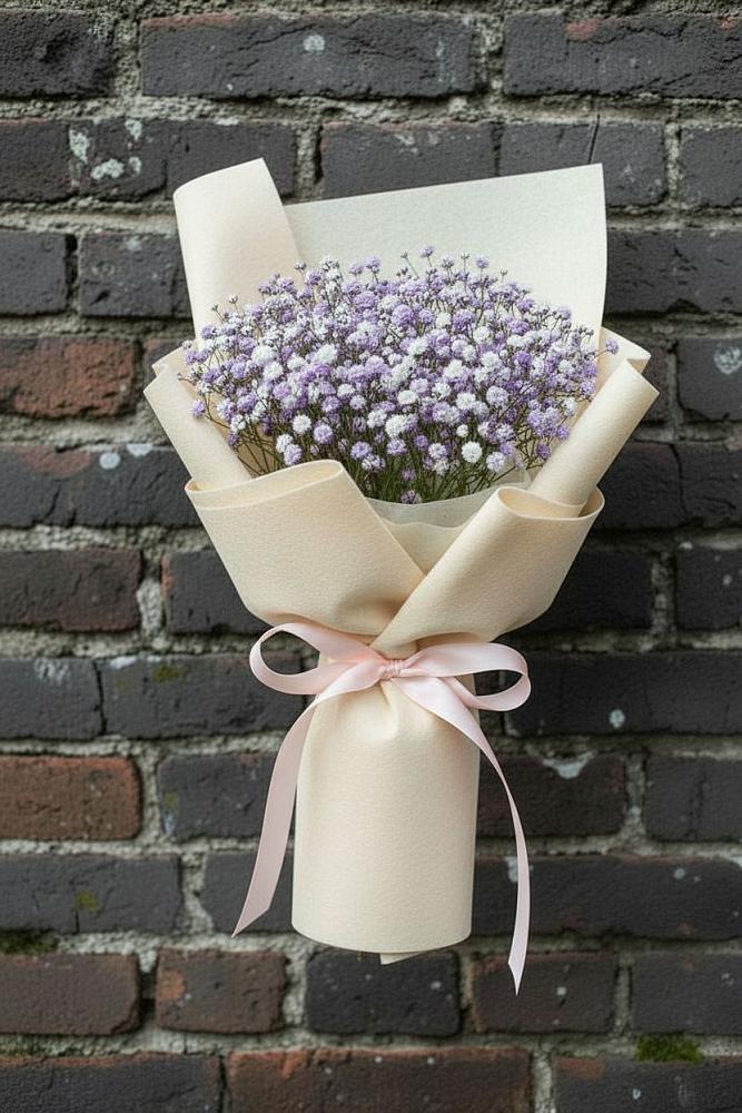 Букет цветов из: Гипсофила в Аромашево