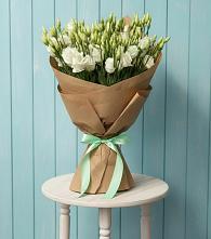 Букет цветов из:  Лизиантусы в Аромашево