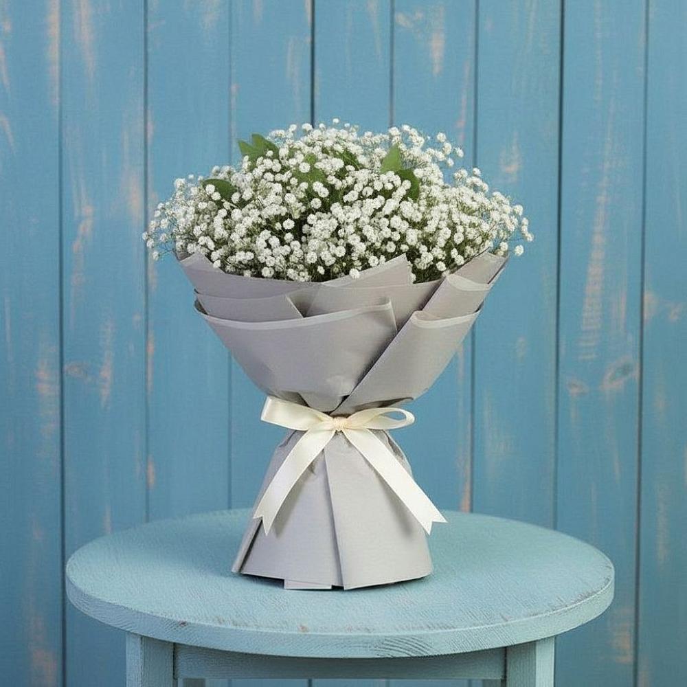 Букет цветов из: Гипсофила в Аромашево