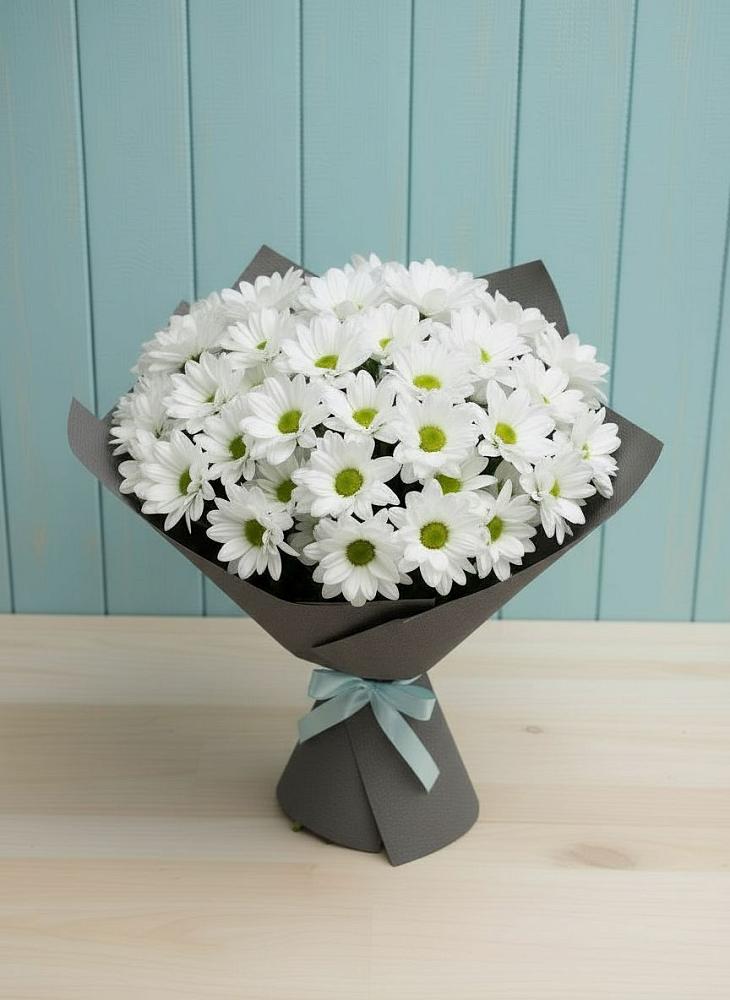 Букет цветов из: Хризантемы в Аромашево