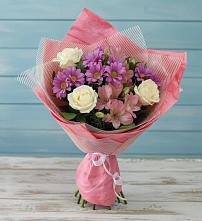 Букет цветов из:  Герберы в Аромашево