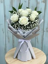 Букет цветов из:  Розы в Аромашево