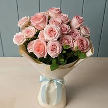 Букет Розовый шарм в Аромашево