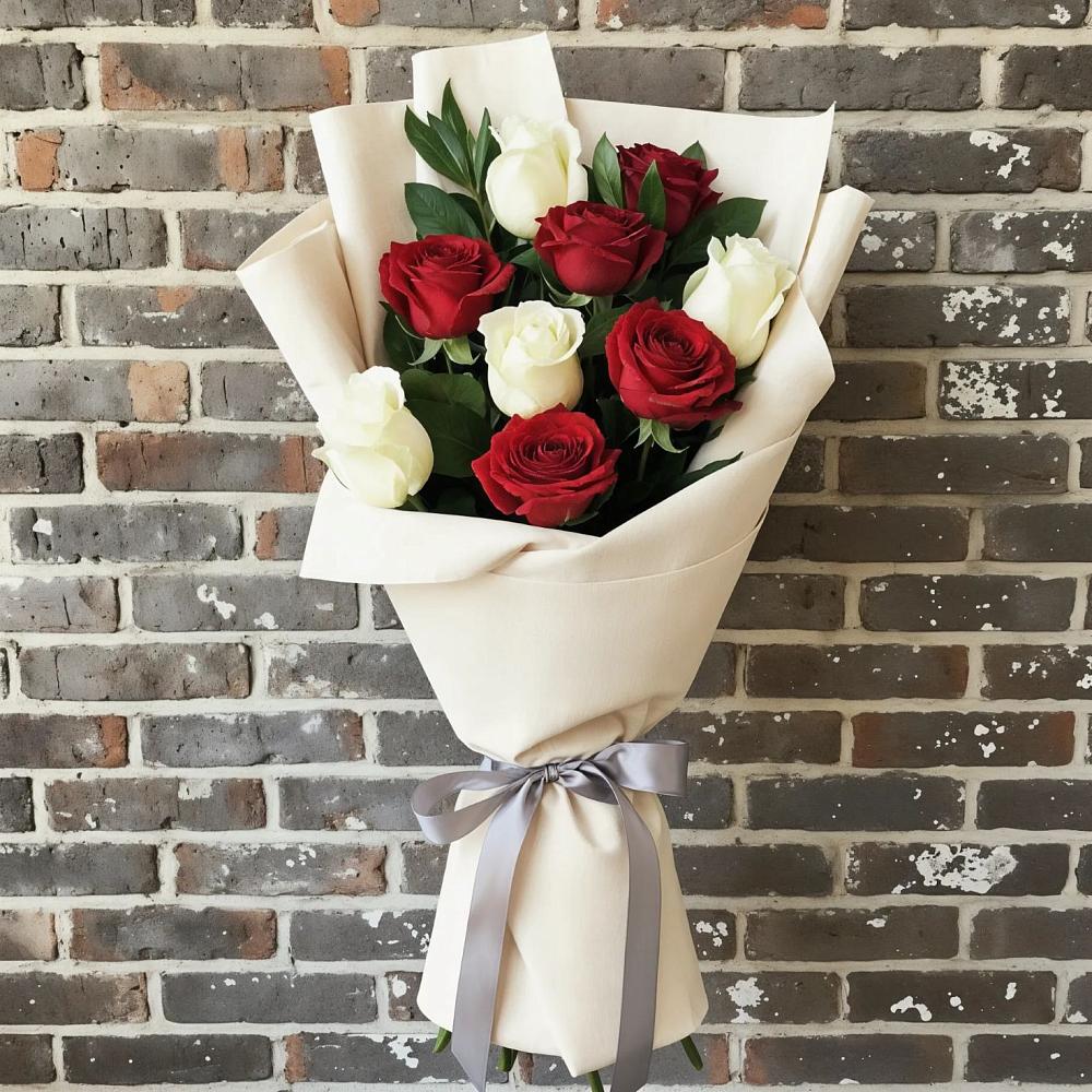 Букет цветов из: Розы в Аромашево