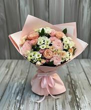 Букет цветов из:  Гвоздики, Розы и Хризантемы #REPLACE_PRED# Аромашево