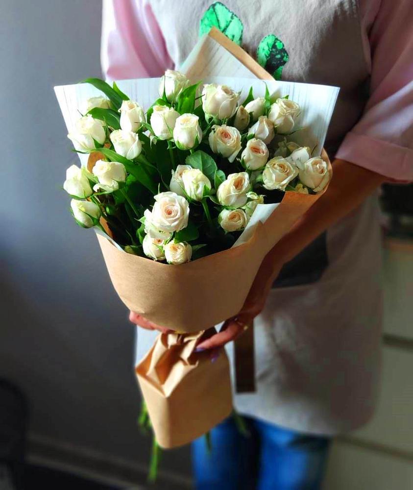 Букет цветов из: Розы в Аромашево
