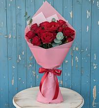 Букет цветов из:  Розы в Аромашево