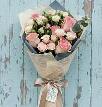 Букет цветов из:  Розы в Аромашево