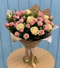 Букет цветов из:  Розы в Аромашево