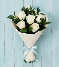 Букет цветов из:  Розы в Аромашево