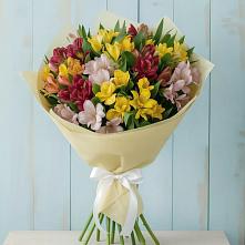 Букет цветов из:  Альстромерии в Аромашево