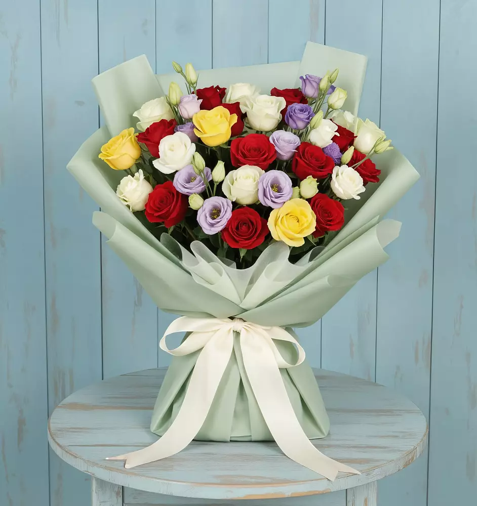Букет цветов из: Розы в Аромашево