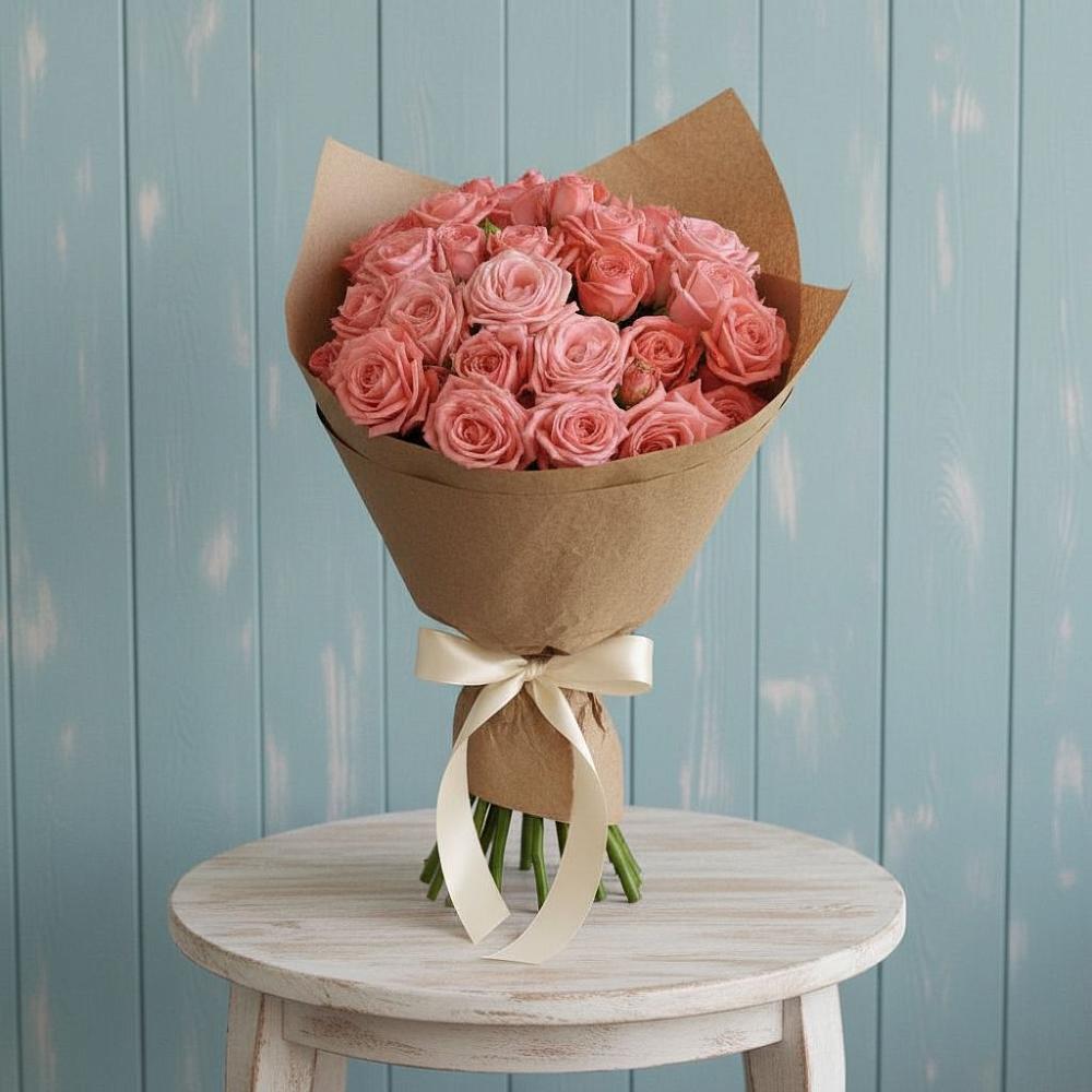 Букет цветов из: Розы в Аромашево