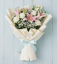 Букет цветов из:  Лилии в Аромашево