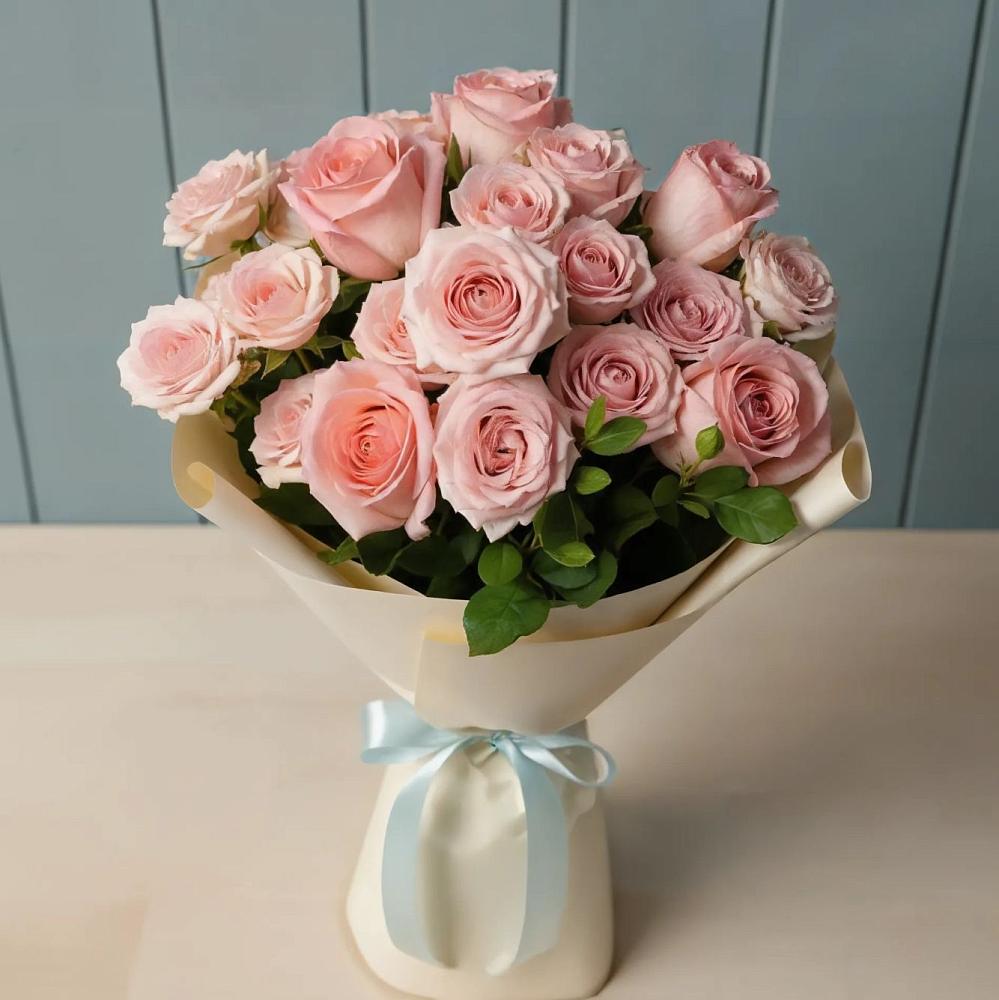 Букет Розовый шарм в Аромашево