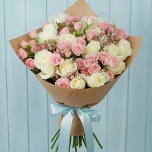 Букет цветов из:  Розы в Аромашево