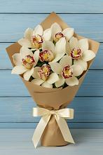 Букет цветов из:  Орхидеи и Розы в Аромашево