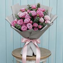 Букет цветов из:  Розы в Аромашево